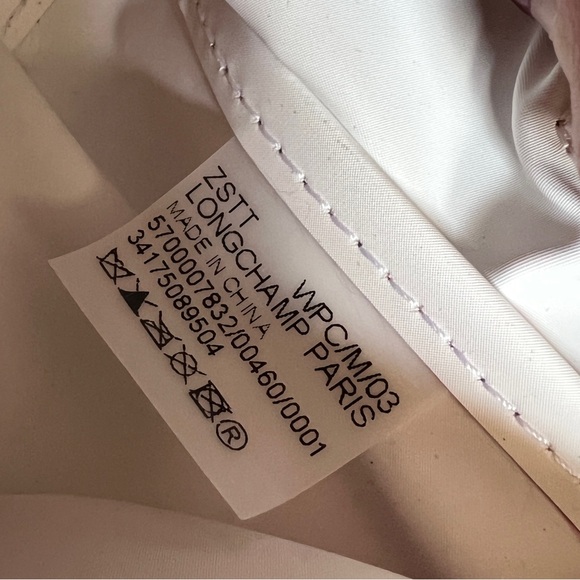 Longchamp Le Pliage Nylon Canvas Cosmetic Case (Mini Purse) Like New Used Once - Picture 9 of 10